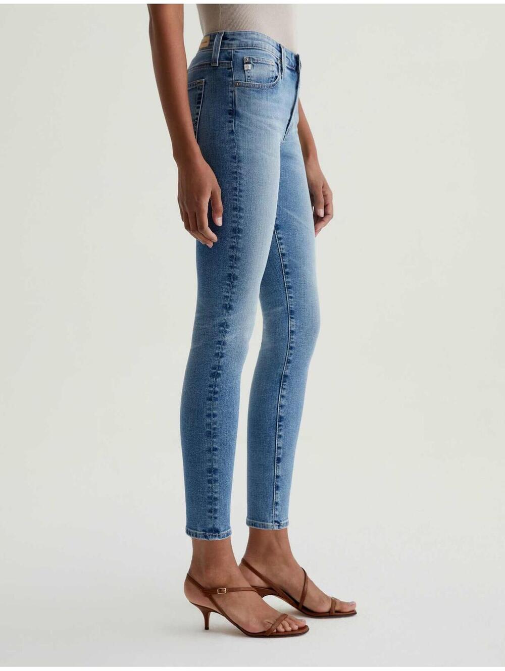 AG Adriano Goldschmied Women's The Farrah Skinny Ankle Jeans Medium Wash 27R